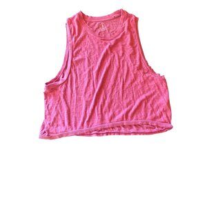 Free‎ Peope Movement Pink Sleeveless Cropped Tank Top L